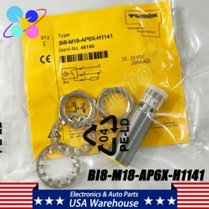 For Turck BI8-M18-AP6X-H1141 Inductive Proximity Sensor Switch 10-30VDC PNP - Picture 1 of 5