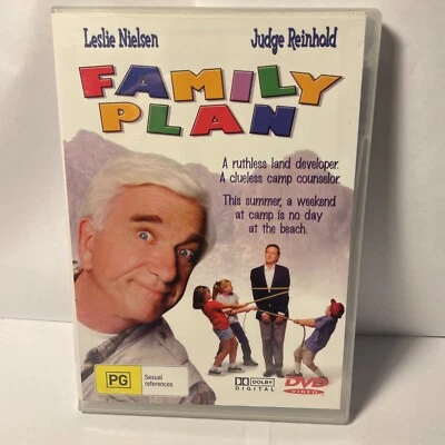 Family Plan  DVD Leslie Nielson All Region Preowned Free Post - Image 1 of 4