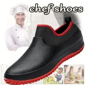 Shoes Resistant Work Oil Men's Kitchen Restaurant Skid Non Slip Water Safety - Picture 1 of 12