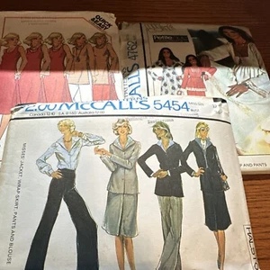 Konvolut Vintage 70er Jahre McCall’s Muster 5472,4762 5454 Größe 12 - Bild 1 von 7