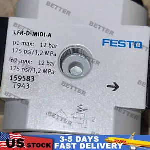 New FESTO LFR-3/8-D-MIDI-A 159583 Filter Regulator - Picture 1 of 3