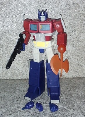 Transformers R.e.d. OPTIMUS PRIME G1 Non Transforming Figure - Image 1 of 3