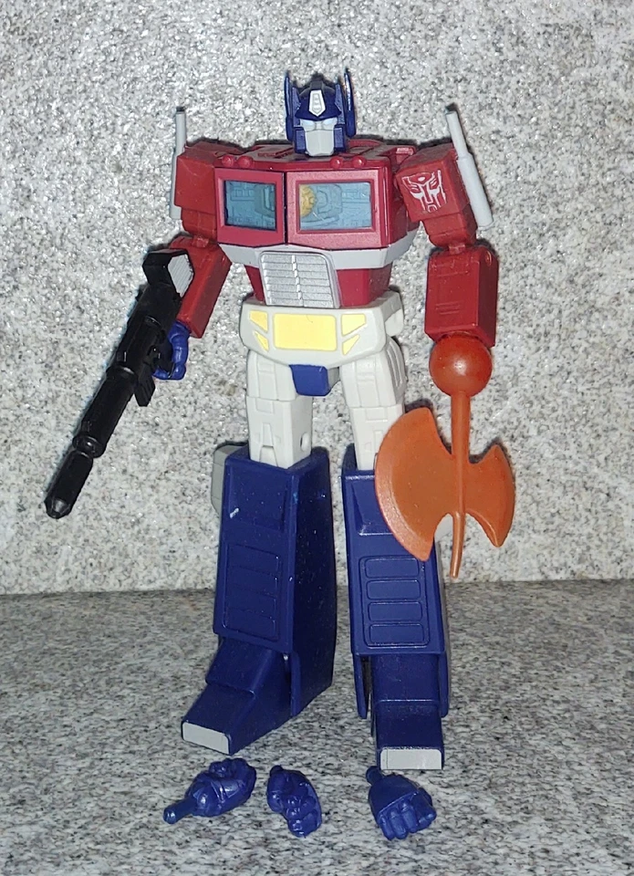 Transformers R.e.d. OPTIMUS PRIME G1 Non Transforming Figure - Image 1 of 3