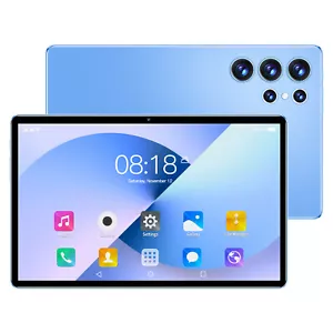 Tablet PC 8GB RAM 256GB ROM 10.1 Inch Android 12 GPS WIFI Dual Camera Bluetooth - Picture 1 of 18