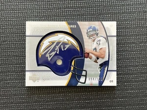 094/199🔥 Auto 2004 Sweet Spot Football Gold Rookie #288 Philip Rivers - Picture 1 of 7