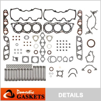 Fits 95-98 Nissan Quest Mercury Villager 3.0L SOHC Full Gasket Set Bolts VG30E - Image 1 of 4