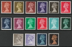 Juego básico definitivo de 16 máquinas 1967/70 SG723/744 MONTADO COMO NUEVO - Imagen 1 de 2