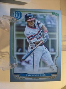 2020 Topps Gypsy Queen Silver Baseball Card #134 Tim Anderson (55555) - Picture 1 of 2