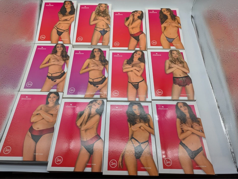 Obsessive Damen Strings Erotik Reizwäsche Konvolut Sets S/M und L/XL TOP - Bild 1 von 1