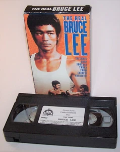 1999 The Real Bruce Lee Front Row Entertainment VHS - Rare Footage Martial Arts - Imagen 1 de 3