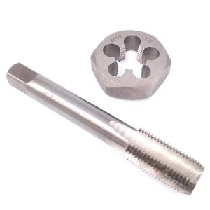 US Stock HSS M16 x 1.5mm Tap & 16x1.5mm Hexagon Die Metric Thread Right Hand Set - Picture 1 of 4