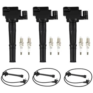 Ignition Coil Pack + Iridium Spark Plugs w/Ignition Wire for 1996-2002 Toyota... - Picture 1 of 8