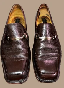 Mezlan Mens Leather Slip On Dress Shoes 8M - Picture 1 of 5