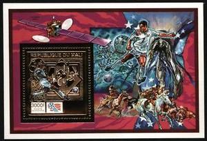Malí 1994 - Mi-Nr. Bloque 40 A ** - MNH - Oro - Fútbol / Fútbol - Imagen 1 de 1