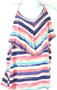 Gymboree Girls Multi Colored Stripes Tank Top 5 6 7 - Picture 1 of 3