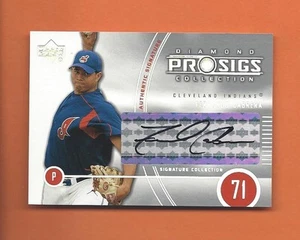 UD DIAMOND PRO SIGS FERNANDO CABRERA 2004 automático #213 Cleveland Indians - Imagen 1 de 1