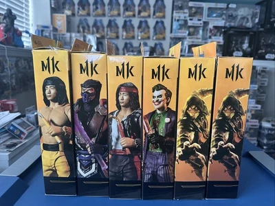 Lote 11 de 6 bonecos colecionáveis McFarlane Toys Mortal Kombat novos lacrados 2021 - Imagem 1 de 4
