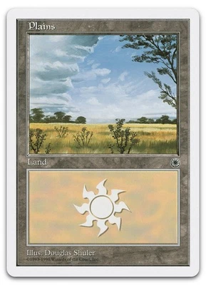 Plains (Portal) #87 (LP) Anthologies ATH Magic MTG - Image 1 of 2