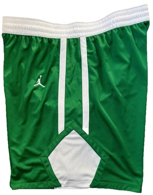 Pantalones cortos de baloncesto Jordan Nike Diamond Dri-Fit para hombre (3XL) verde y blanco AR4321-316 Foto 1 de 4