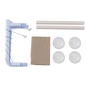 Cat Window Mount Hammock Breathable Canvas Bed with Suction Cups for Sun & Rest - Bild 1 von 13