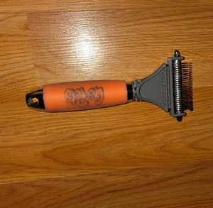 GoPets Dematting Comb with 2 Sided Professional Grooming Rake for Cats & Dogs - Picture 1 of 1