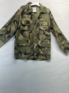 Vintage 2010 Camo Military Button Down Jacket Youth 8-10 Multiple Pockets - Picture 1 of 9