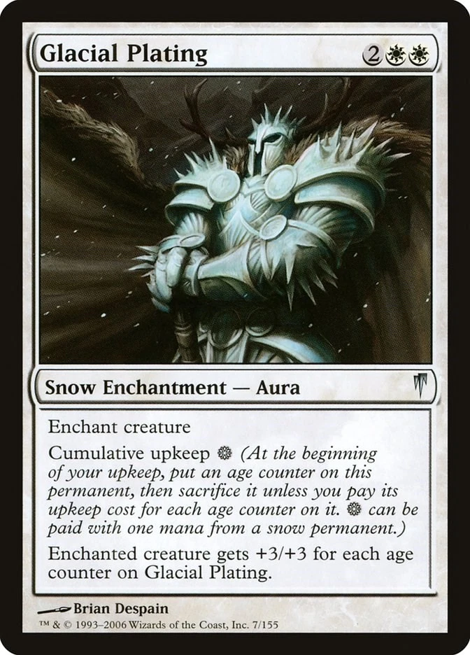 Glacial Plating 7 LP Normal Coldsnap MTG EN - Image 1 of 1