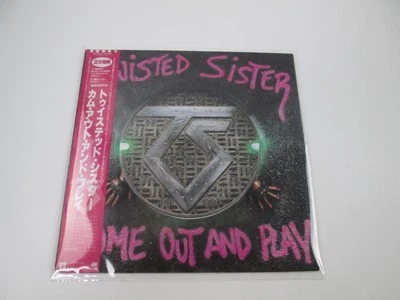 Twisted Sister Come Out And Play Atlantic P-13233 with OBI Japan  LP Vinyl B - Image 1 of 4