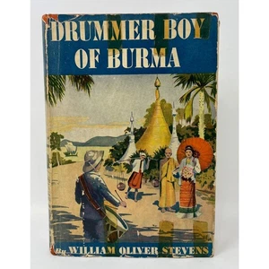 Drummer Boy of Burma by William Oliver Stevens, HC 1943 Illustrated - Imagen 1 de 6