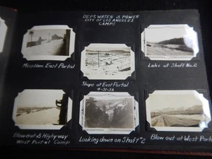 Antique Photo Album Yosemite National Park and Dept Water & Power Los Angeles CA - Picture 1 of 19