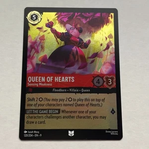 Queen of Hearts 120/204 Disney Lorcana Fabled Uncommon Cold Foil Card NM - Bild 1 von 2