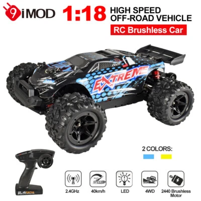 1:18 RC Car Brushless Off-Road Car 40km/h 4WD Climbing Remote Control Drift Car - Bild 1 von 4