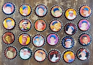 Helmar Baseball HOF Complete Set of 24 Uncrimped Caps - Picture 1 of 1