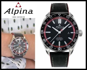 Alpina Alpiner 4 Black dial Automatic Mens Swiss Made Watch Brand New - Picture 1 of 11