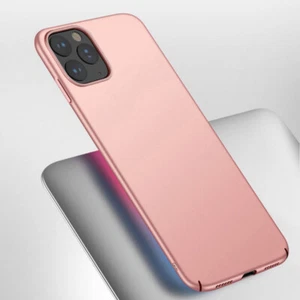 For iPhone 14 Pro Max 13 12 11 Xs XR 7 8 Matte Hard Ultra Slim Phone Case Cover - Picture 1 of 14