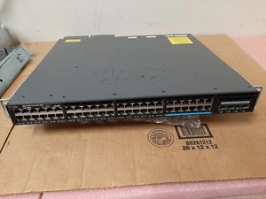 Cisco WS-C3650-12X48UQ-S 48 (10/100/1000, 100Mbps/1/2.5/5/10Gbps) Managed Switch - Picture 1 of 3