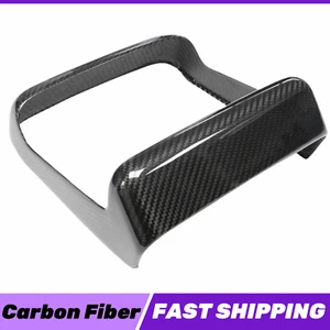 REAL Carbon Rear Seat Console Navi Screen Panels For Tesla Model S 2021 2022-24 - Bild 1 von 4