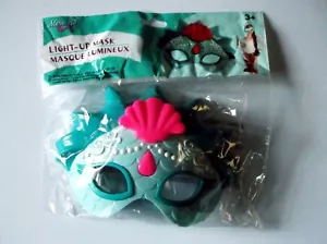 Just Pretending Dress Up Fun- Girls Light Up Masquerade or Mermaid Mask - Picture 1 of 4