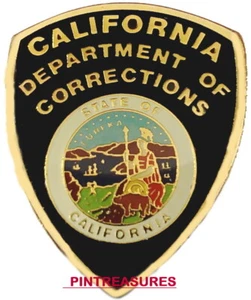 CDC Polizei Pins Gefängnis Pin California Department of Corrections Patch Metall Pin - Bild 1 von 3