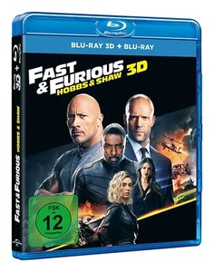 Fast & Furious: Hobbs & Shaw (2019) 3D + 2D Blu-Ray BRAND NEW - Picture 1 of 2