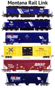 Montana Rail Link Train w/ Op. Lifesaver 11"x17" Poster Andy Fletcher signed - Imagen 1 de 1