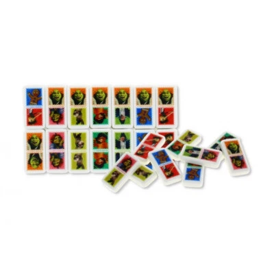 28pc Dominoes Game Set for Kids – Shrek Theme Children's Fun Toy Gift NEW - Image 1 of 4