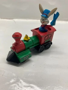 Vintage 1989 WB ERTL Train Car Looney Tunes "BUGS BUNNY" DieCast Engine - Bild 1 von 6