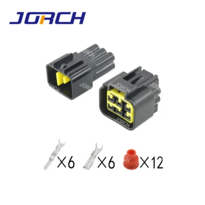 6 pin FURUKAWA waterproof auto connector FW-C-6M-B/FW-C-6F-B DJ7061Y-2.3-21/11 - Image 1 of 4