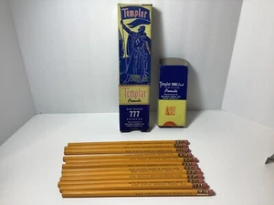 One Dozen Pencils #120 School Service Pencil #2, 1 Empty Templar Box - Picture 1 of 10