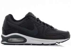 749760-001 Nike Air Max Command LTR Herren Sneakers Schwarz Turnschuhe Freizeit - Picture 1 of 6