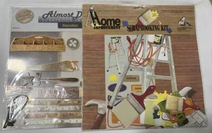 Lot of 2 Scrapbooking Page Kits TOOLS & HOME IMPROVEMENT Dad Masculine - Picture 1 of 5