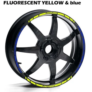 Suzuki GS 500 Zwei Farben Felge Streifen Aufkleber Klebeband Sticker Fahrrad Set - Bild 1 von 12