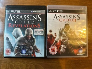Assassins Creed II & Revelations Bundle - PS3 Sony Playstation 3 Games Free P&P - Picture 1 of 3