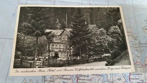 Im malerischen Harz Hotel Pension Wolfsbachmühle AK Postkarte 12667 - Picture 1 of 2